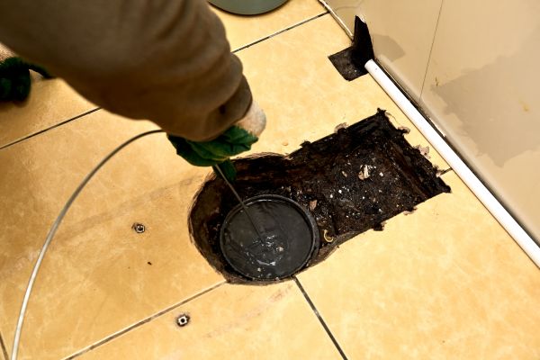 Toilet Drain Repair in Humble