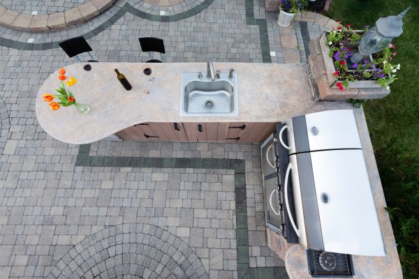 Cost of Outdoor Sink Installation in Humble